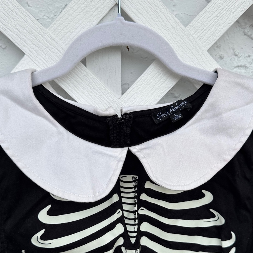 Unique Vintage Skeleton Dress - Picture 2 of 5